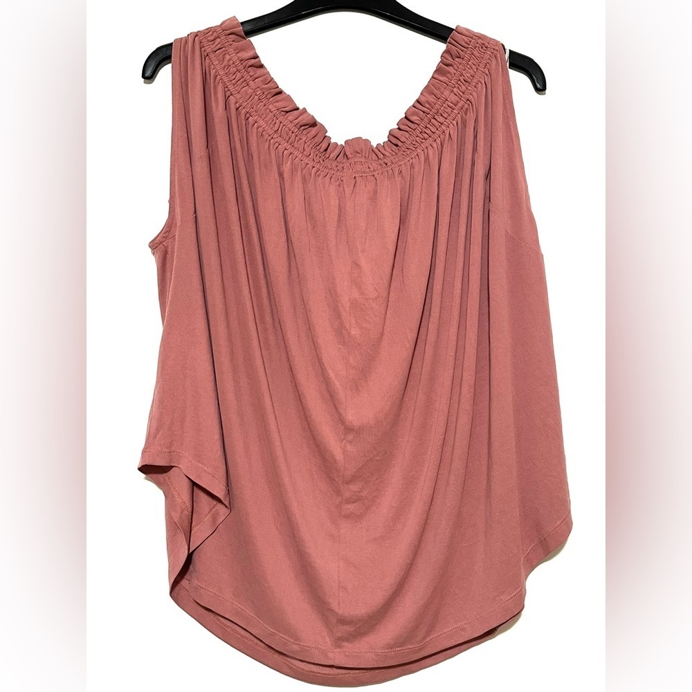 NWT Lucky Brand Sandwash Off The Shoulder 2X - Picture 5 of 6
